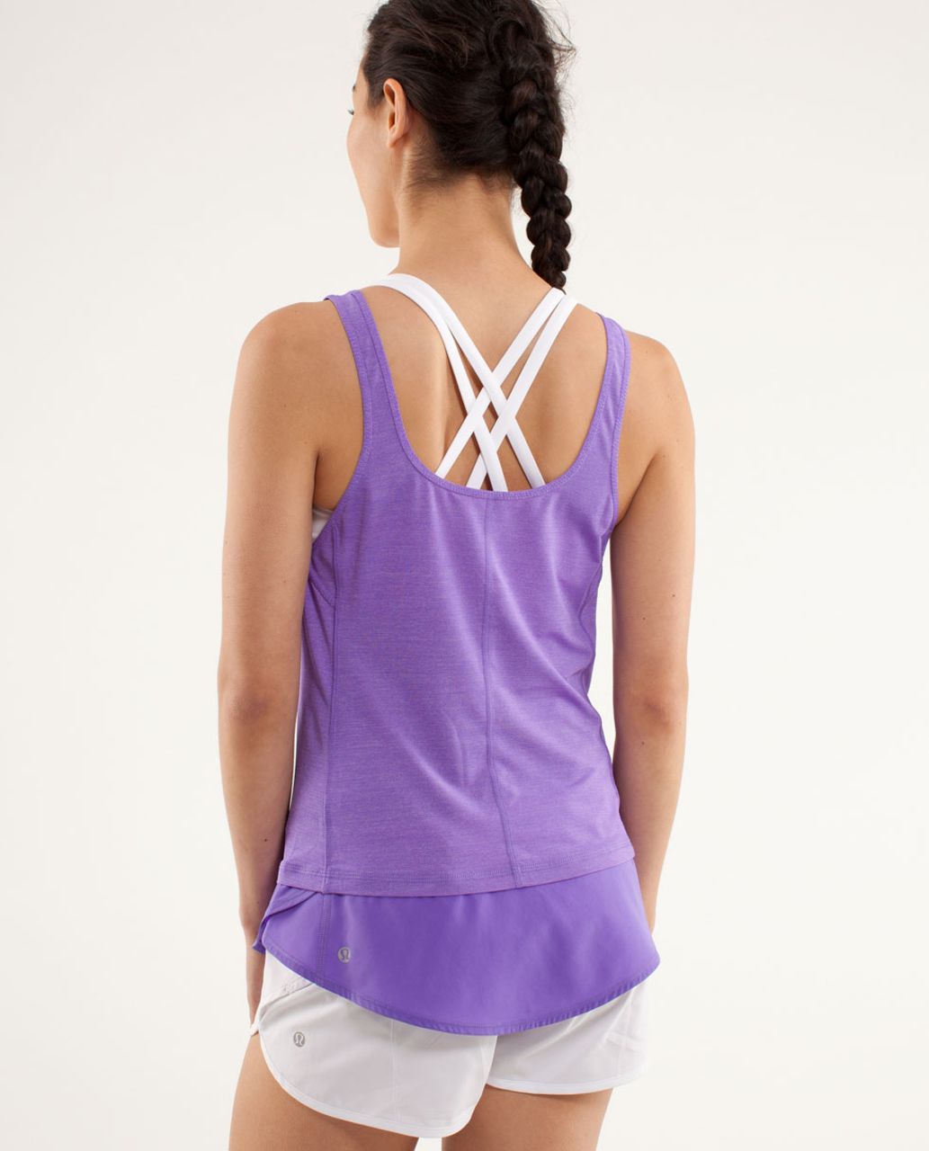 Lululemon Run:  Mod Moves Singlet - Power Purple