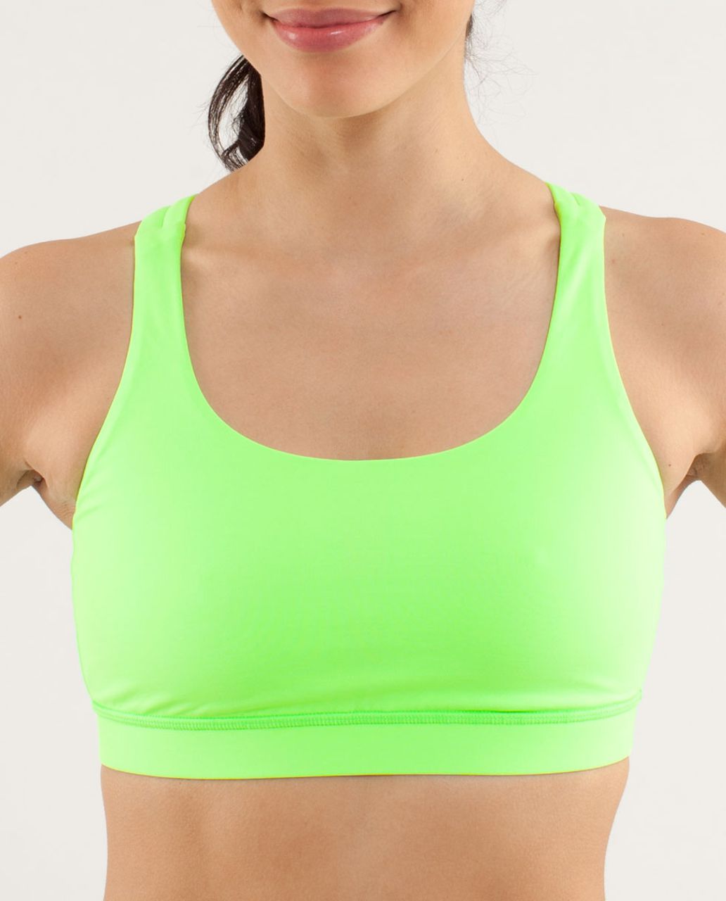 Lululemon Energy Bra - Zippy Green