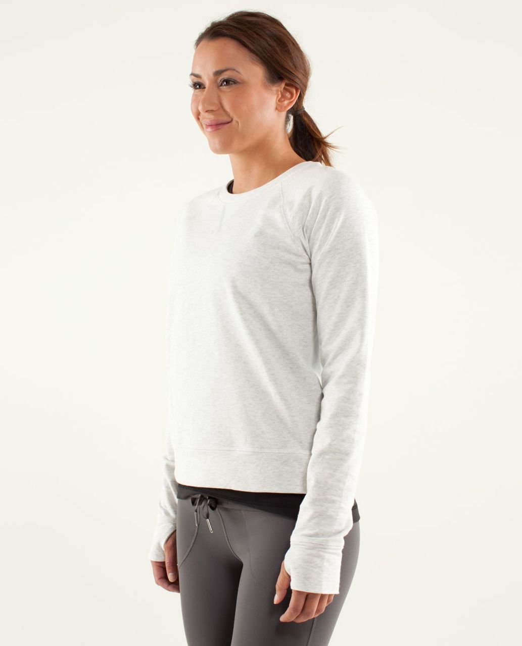 Lululemon Voyage Pullover - White /  Nimbus