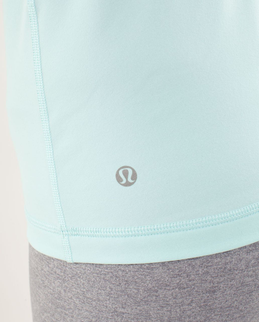 Lululemon Live Lightly Tank - Aquamarine / Twiggy Printed Power Purple / White