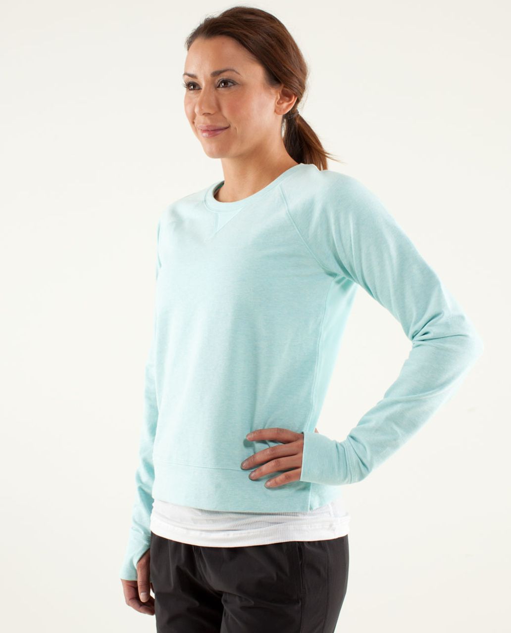 Lululemon Voyage Pullover - Aquamarine