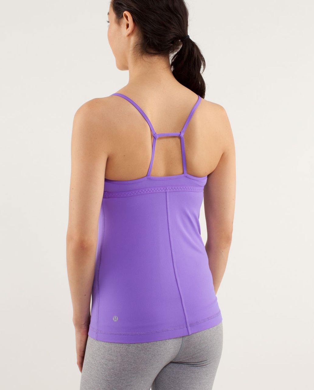 Lululemon Live Lightly Tank - Power Purple / White