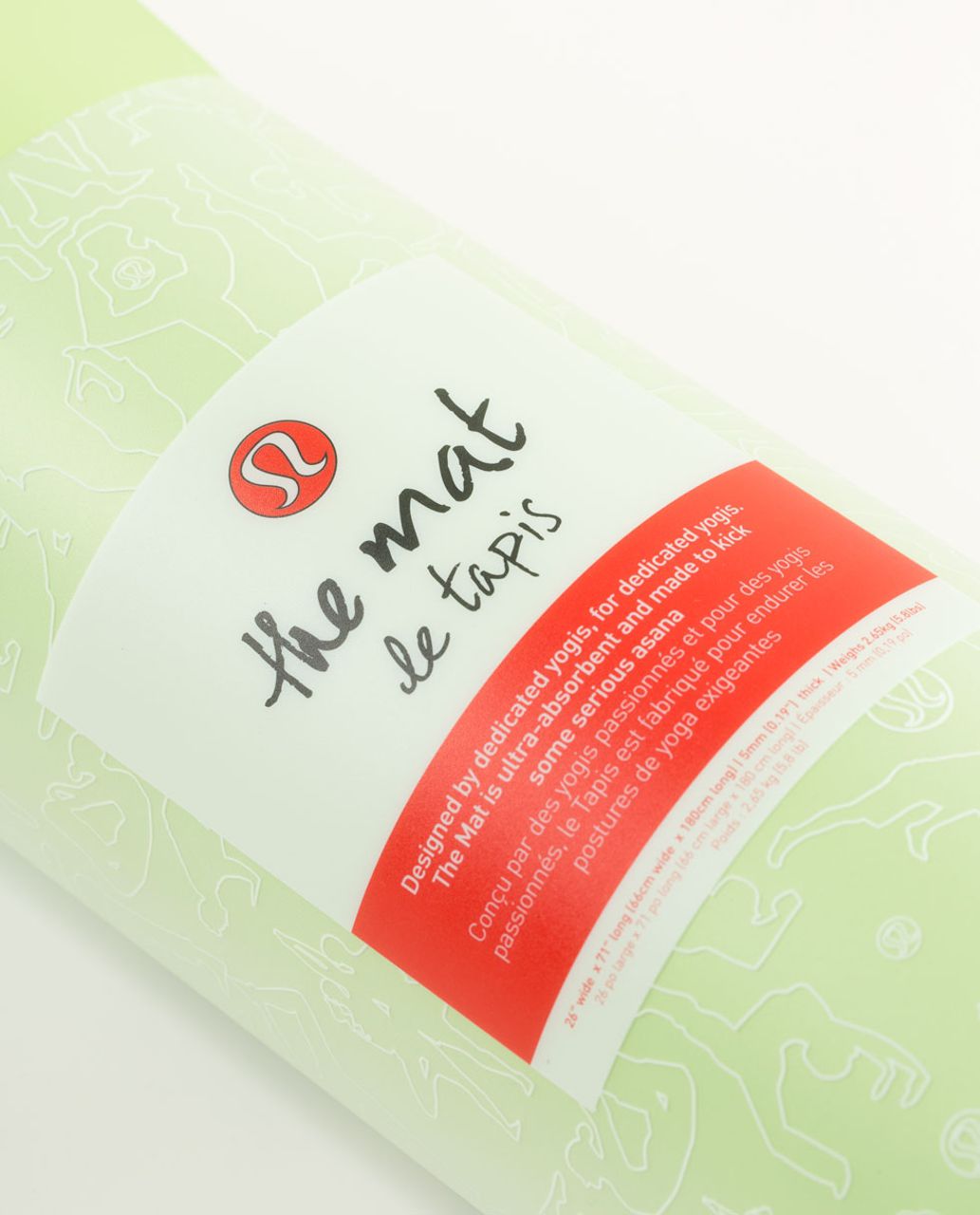 Lululemon The Mat - Zippy Green