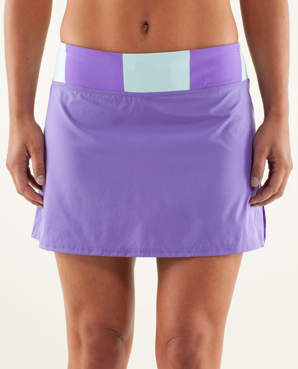 Lululemon Run:  Pace Setter Skirt (Tall) - Power Purple / Bold Stripe Power Purple