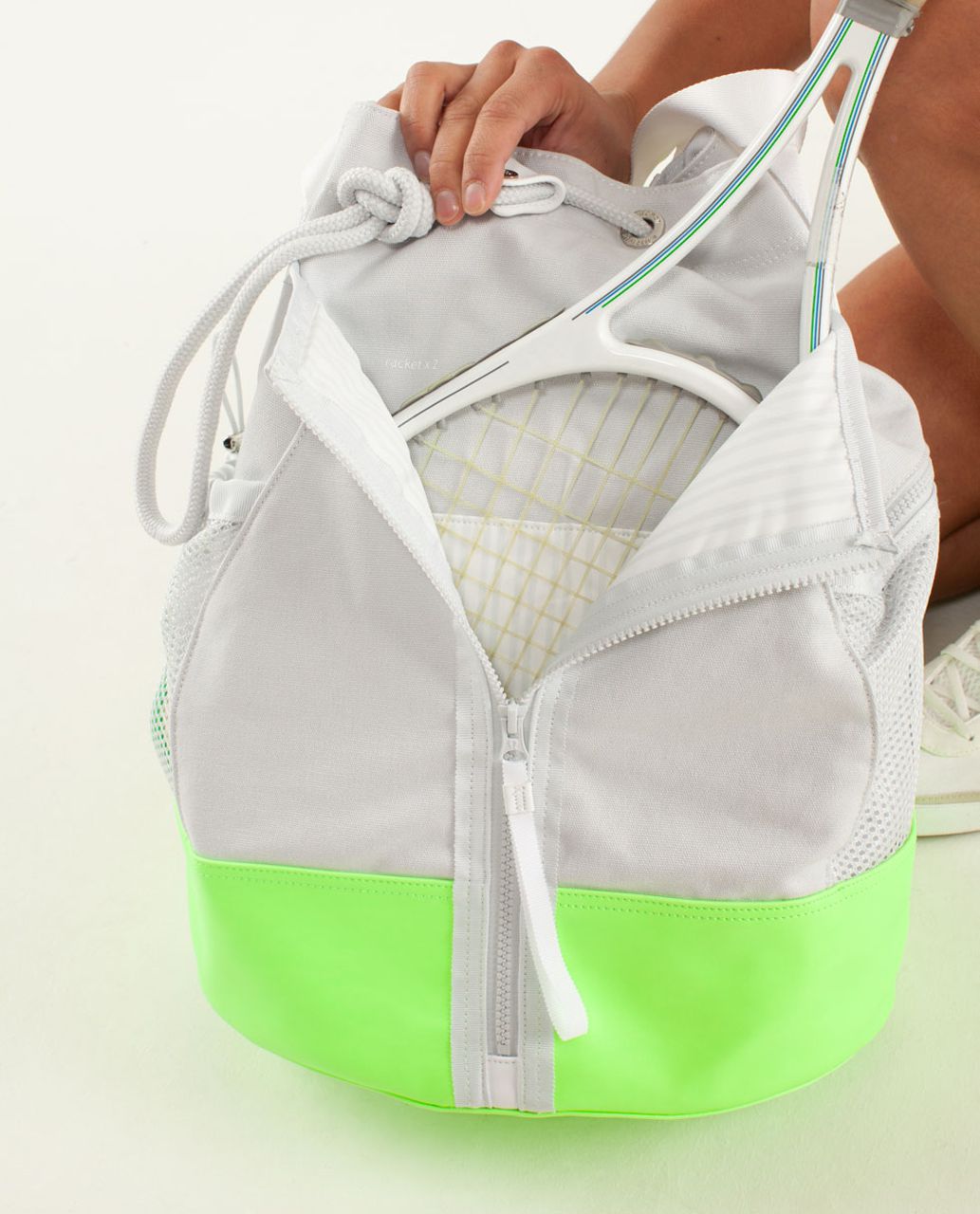 Lululemon Rally Bag - Nimbus / Zippy Green - lulu fanatics