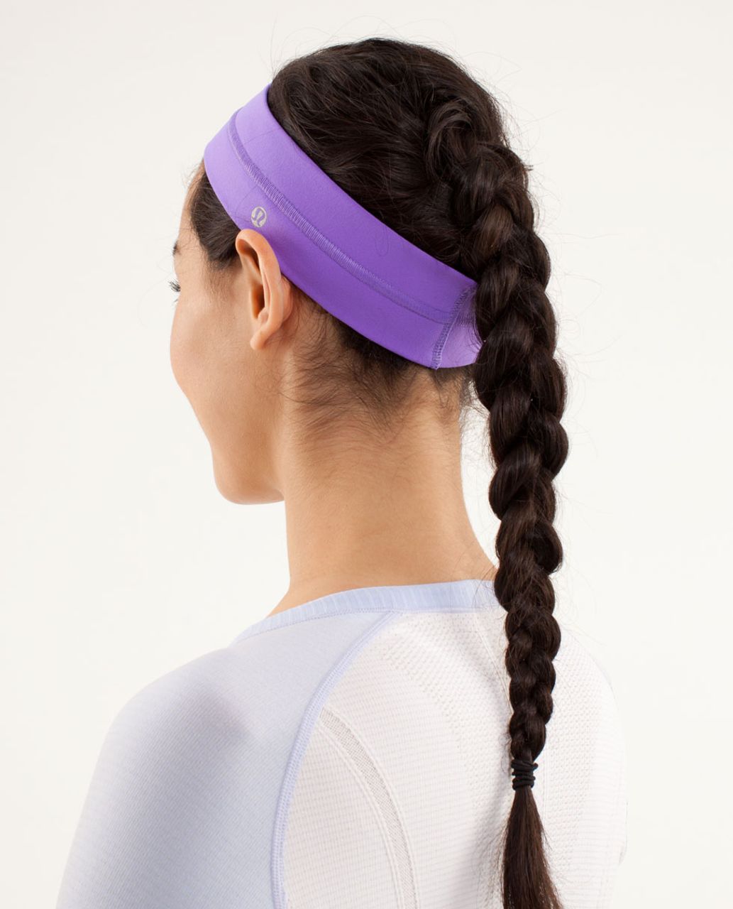 Lululemon Fly Away Tamer Headband - Power Purple