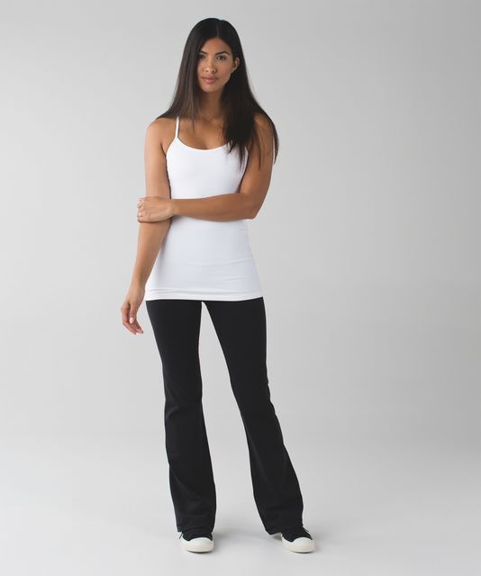 Lululemon Groove Pant III (Tall) - Black / Flashback Static