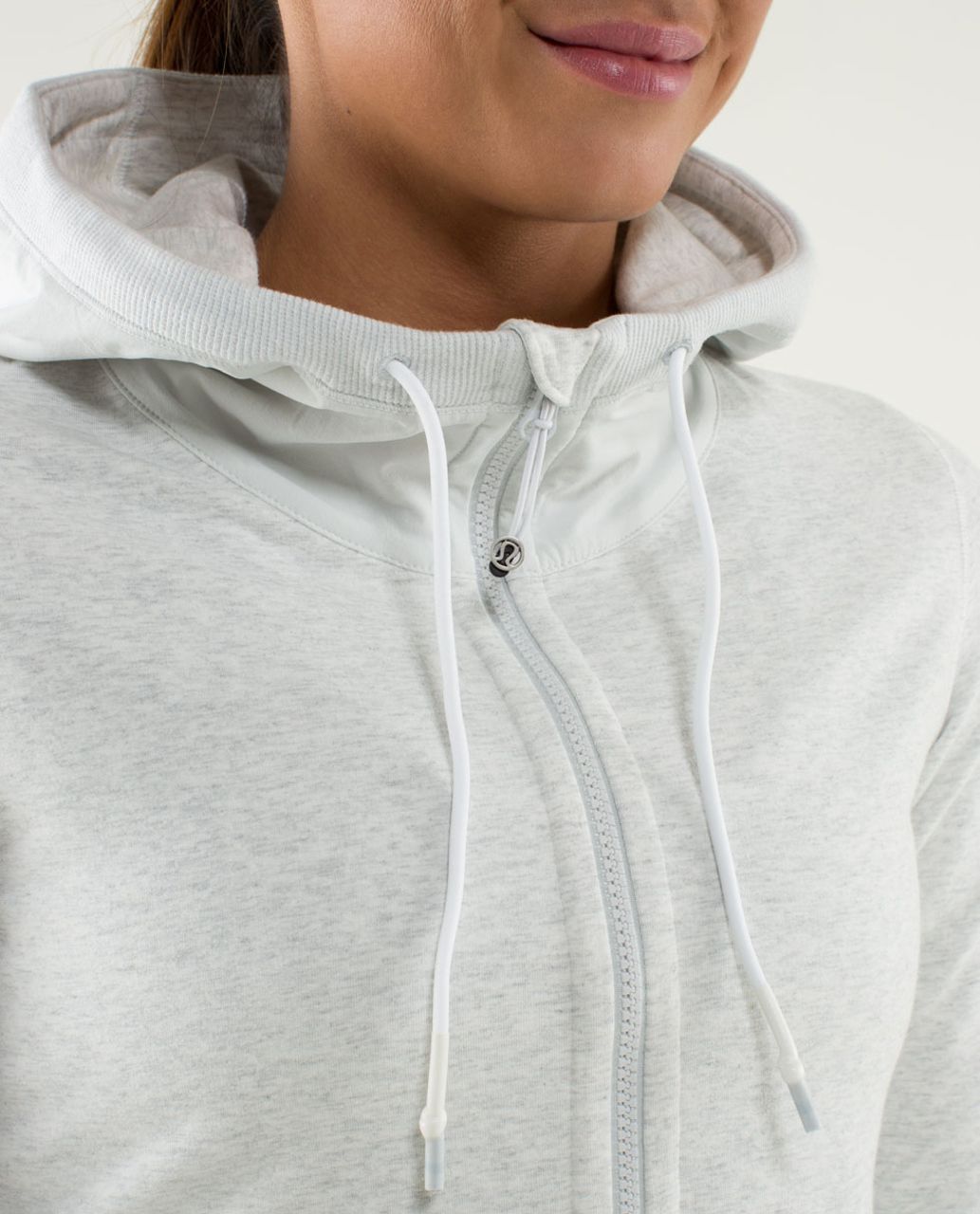 Lululemon Voyage Hoodie - White /  Nimbus