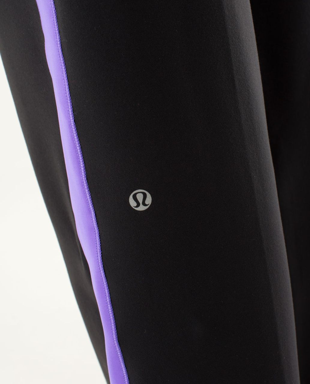 Lululemon Still Grounded Pant - Blck / Power Purple - lulu fanatics