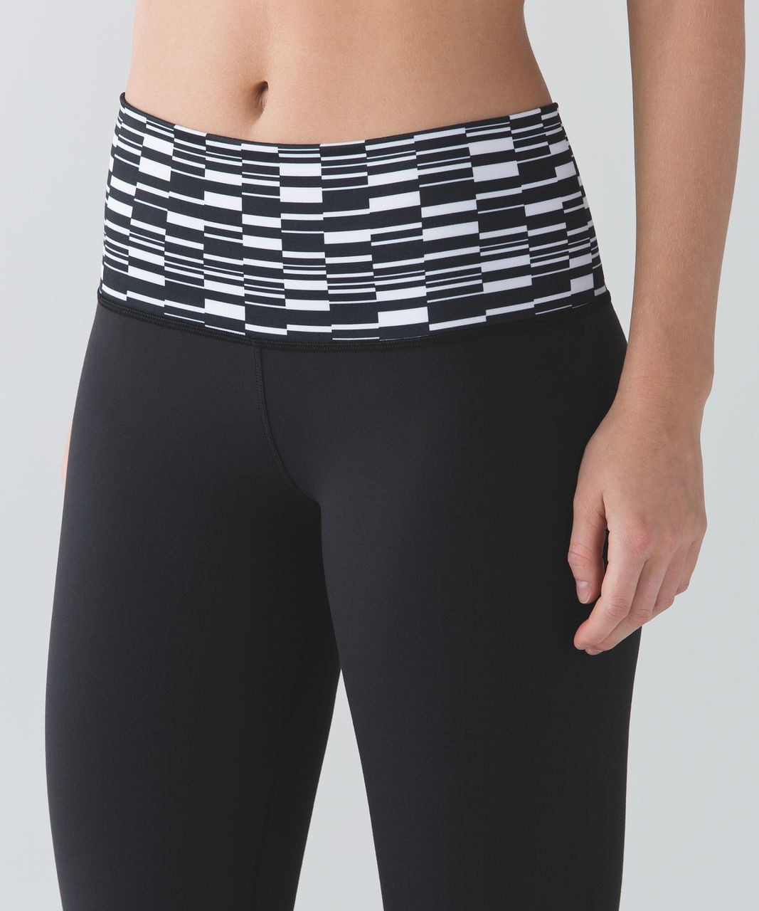 Lululemon Groove Pant III (Tall) *Full-On Luon - Black / Ying Yang Stripe White Black