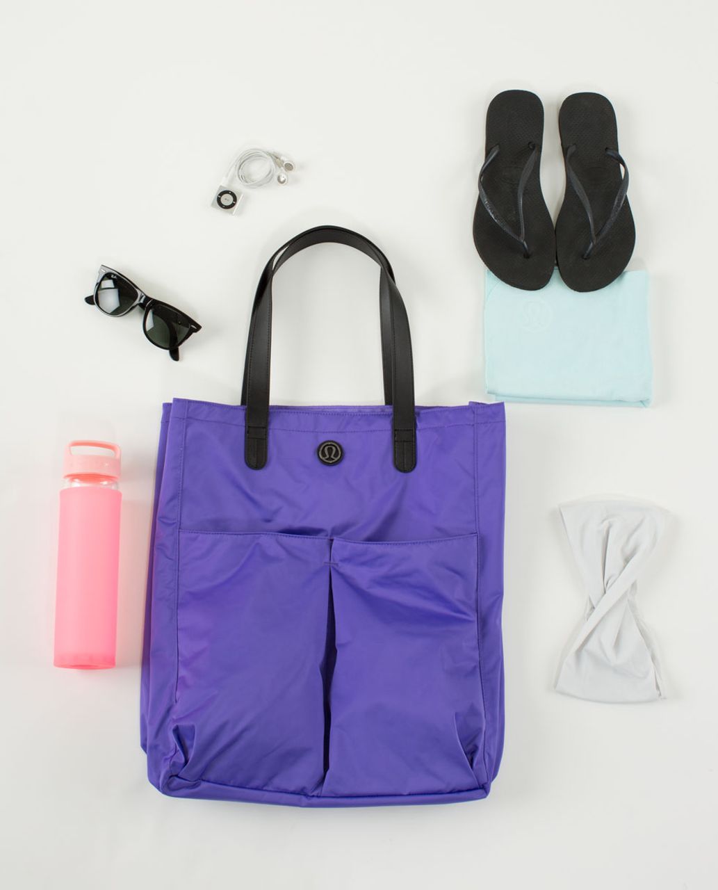 Lululemon Go With The Flow Bag - Power Purple /  Black