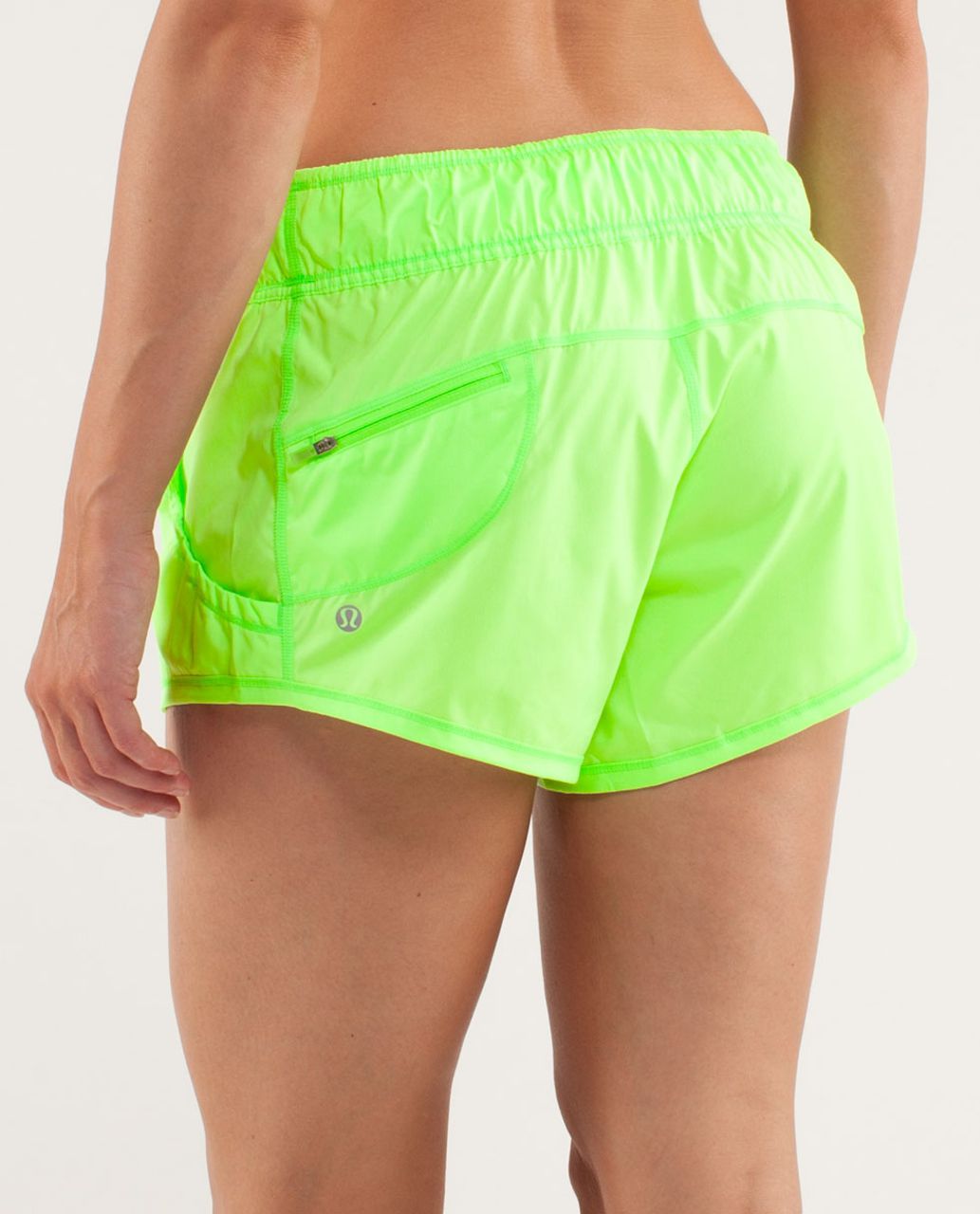 Lululemon Work It Out Short - Zippy Green