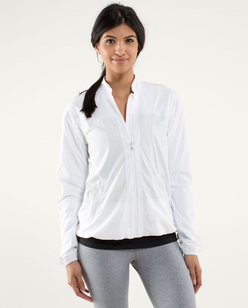 Lululemon Off-The-Court Jacket - White /  Nimbus