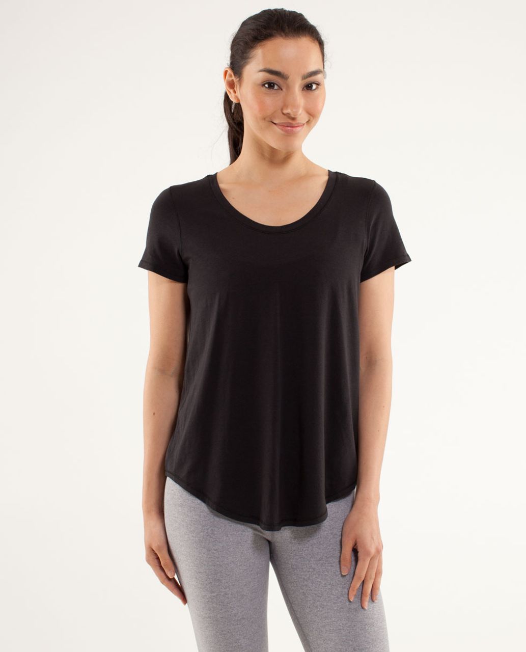 Lululemon Serene Short Sleeve - Black