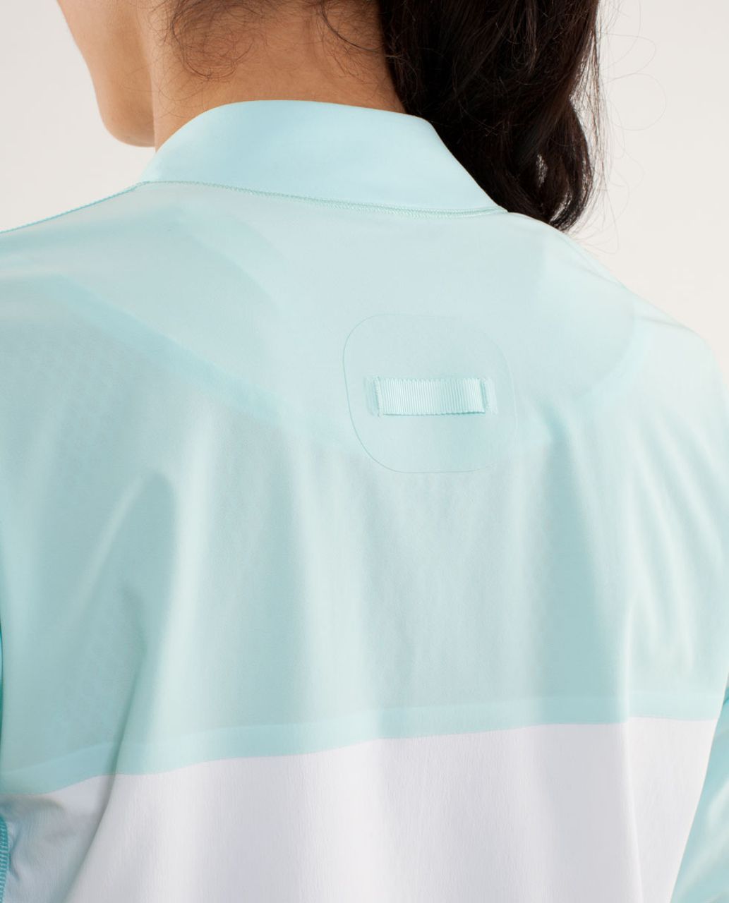 Lululemon Off-The-Court Jacket - Aquamarine /  White