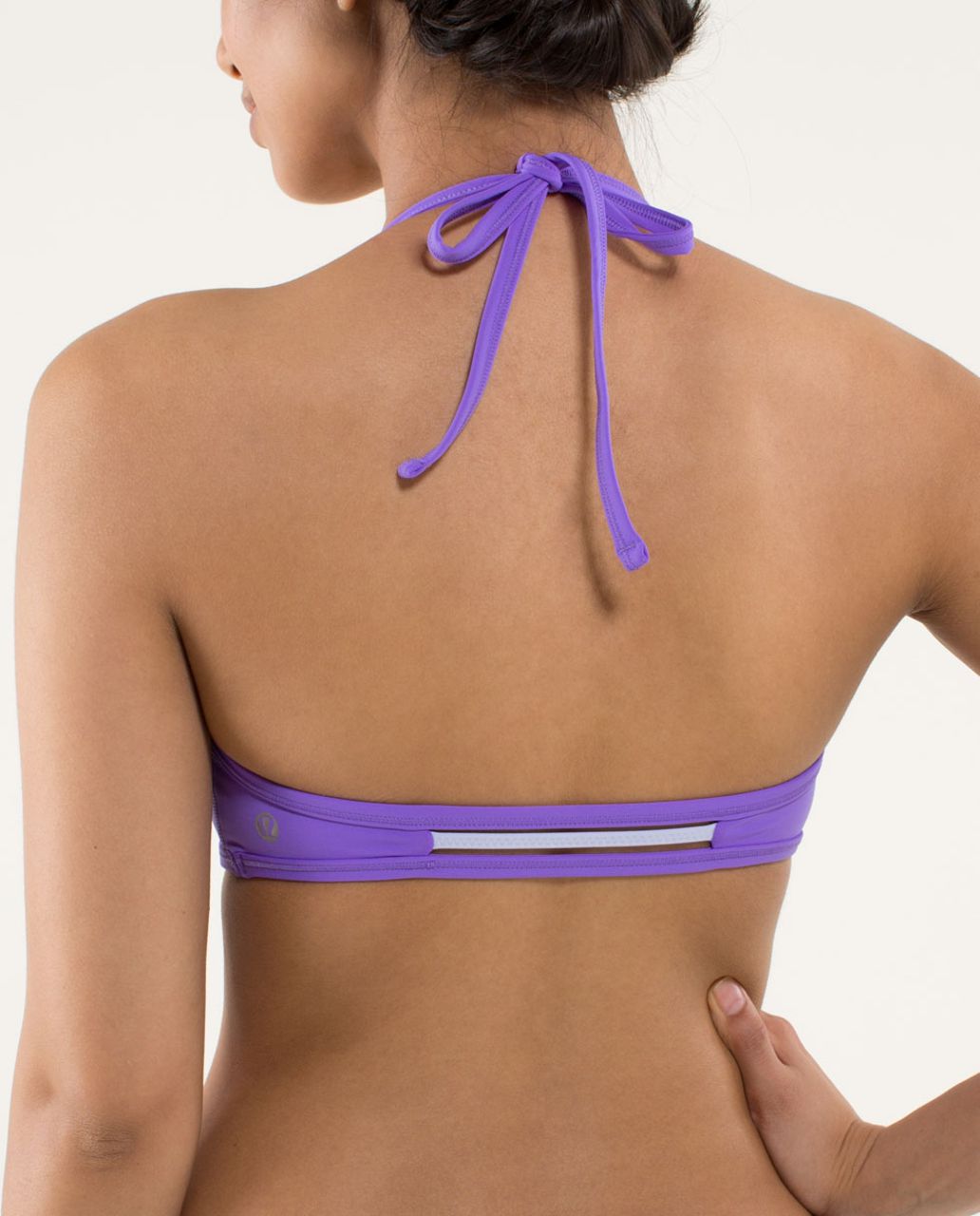 Lululemon Bandha Bra - Power Purple / Cool Breeze