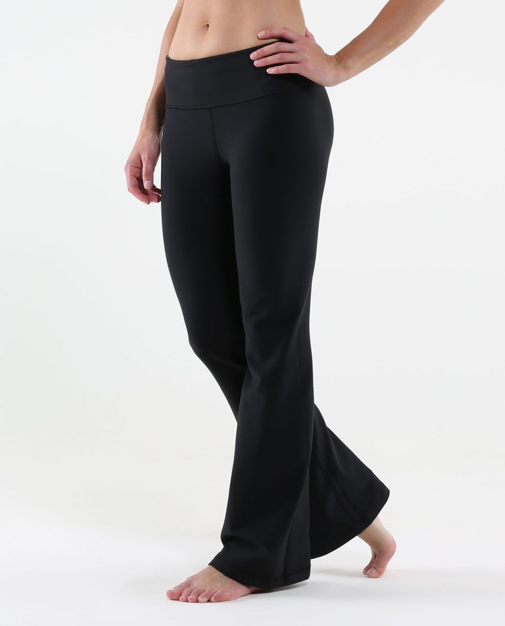 Lululemon Groove Pant (Regular) - Black / Quilt Summer13 2