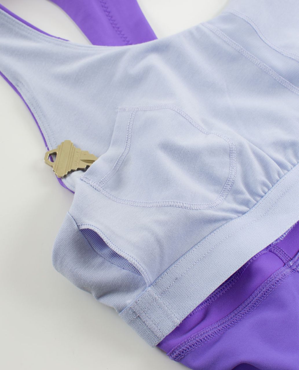 Lululemon Run:  Fast Track Tank - Cool Breeze / Power Purple