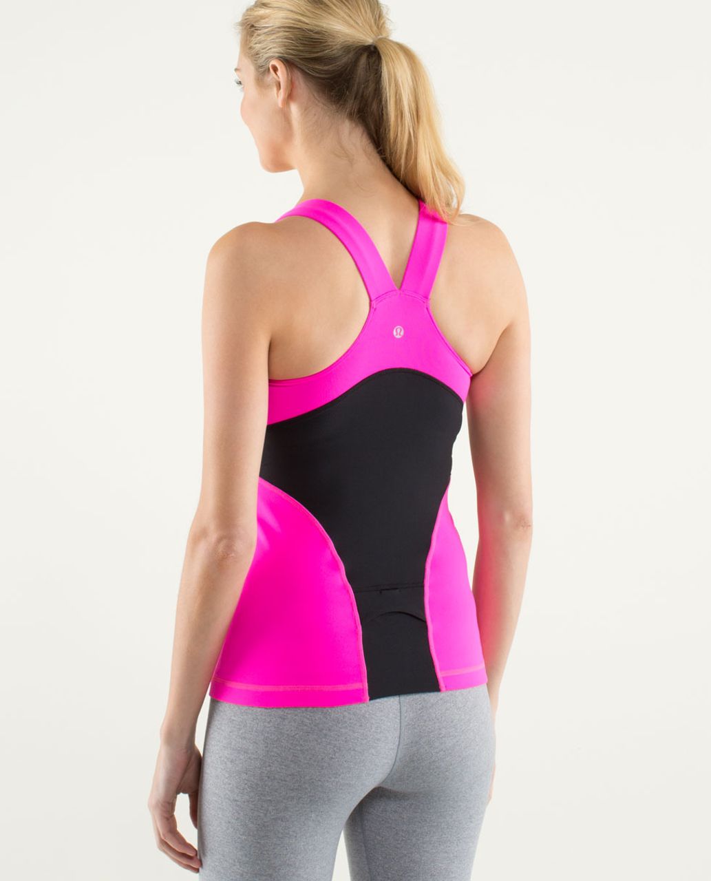 Lululemon Deep V Athletic Tank - Black - lulu fanatics