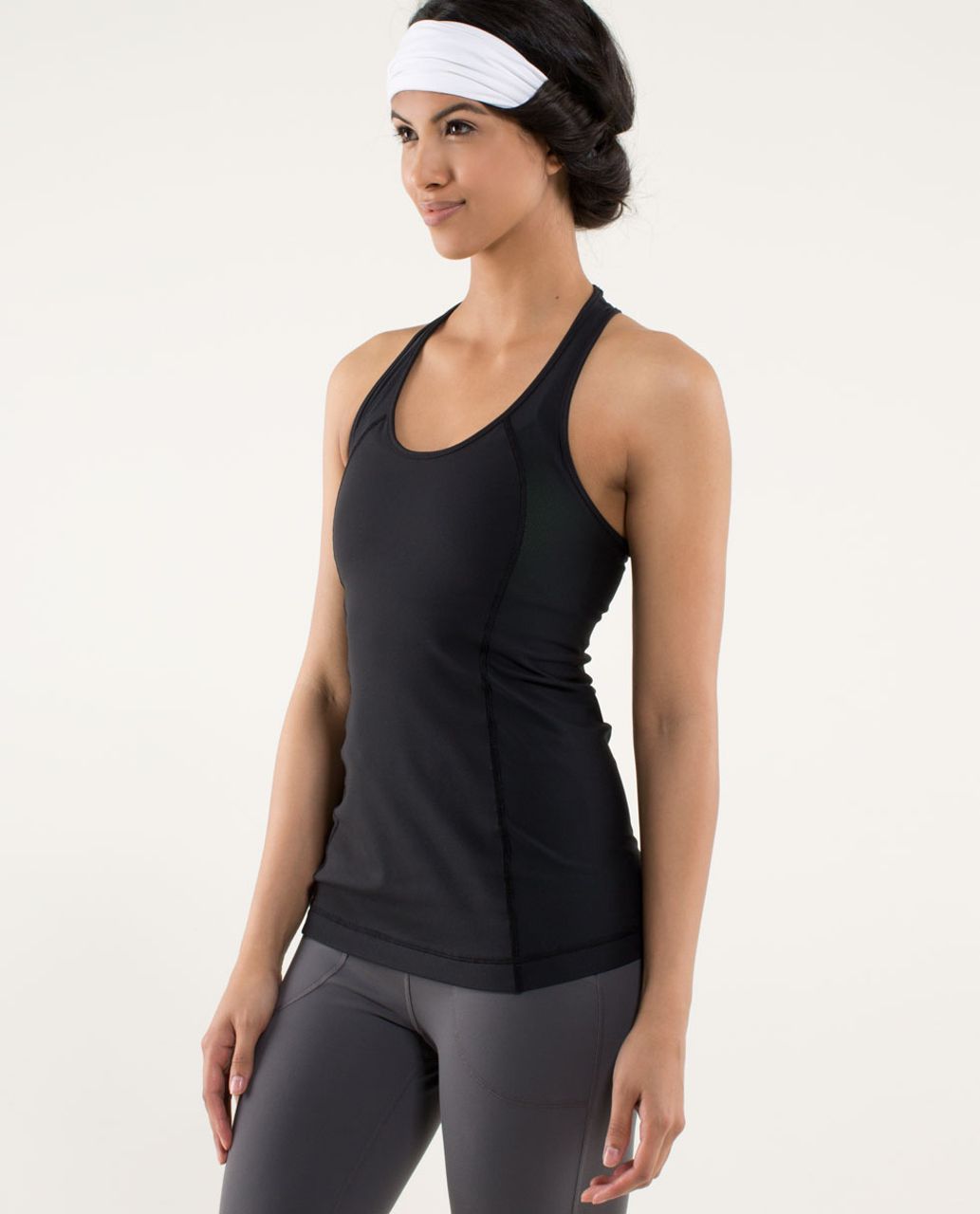 Lululemon Cool Racerback *Mod Waves - Black