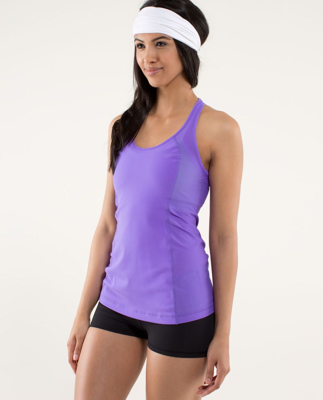 Lululemon Cool Racerback *Mod Waves - Power Purple