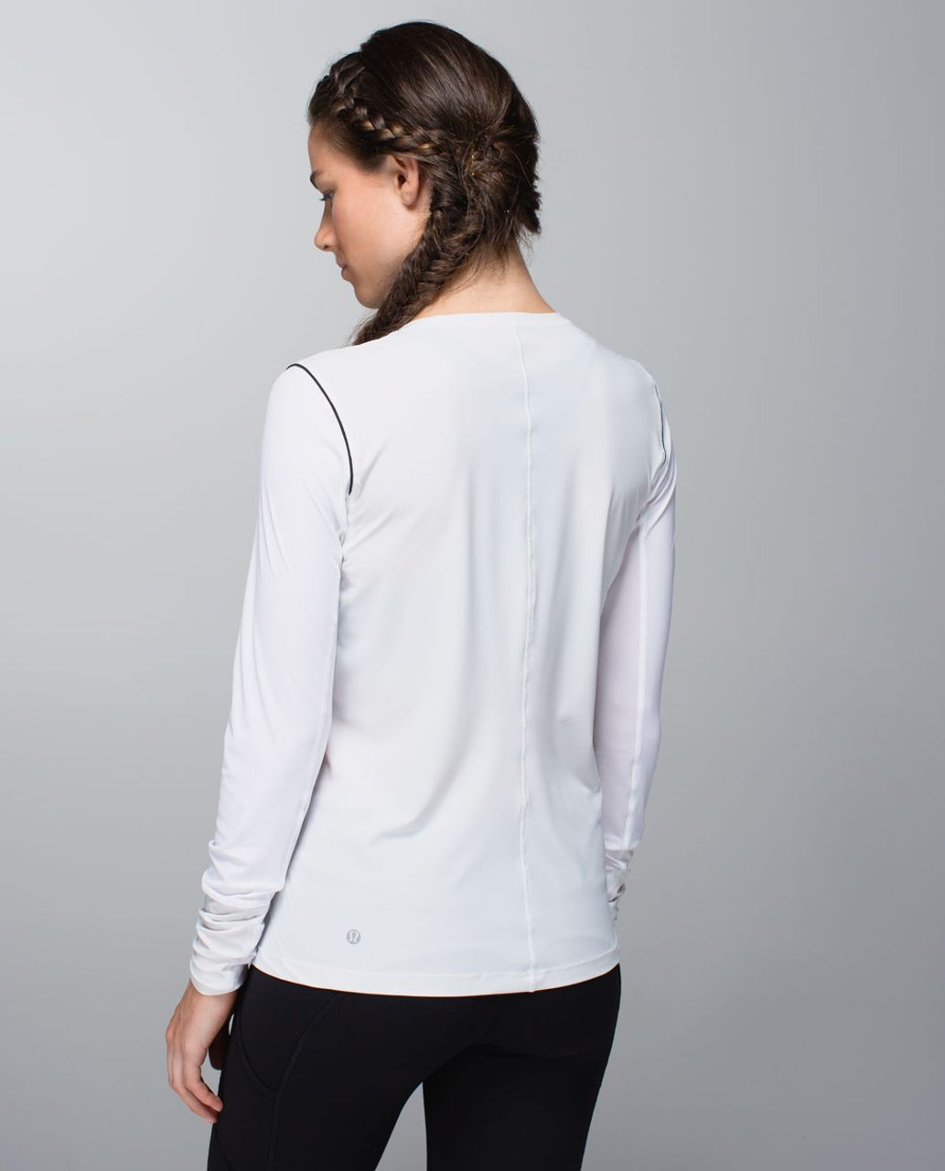 Lululemon Runbeam Long Sleeve - White /  Nimbus