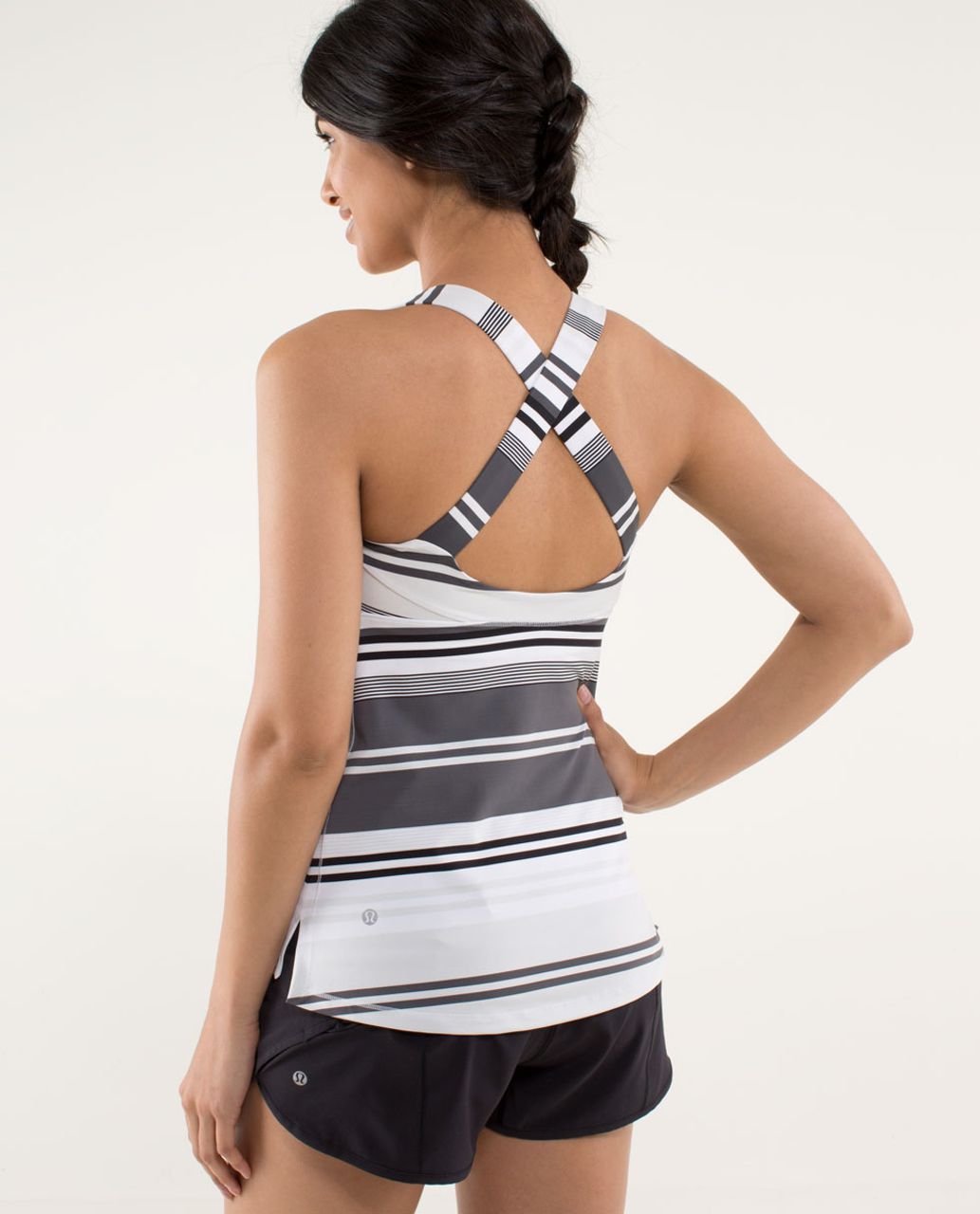 Lululemon Track And Train Tank - Groovy Stripe Nimbus