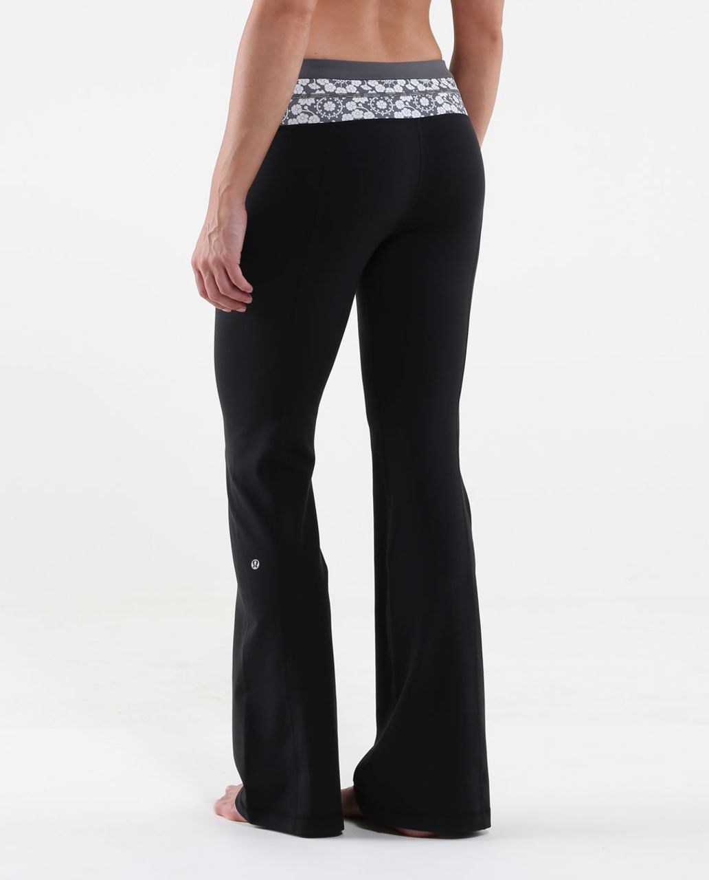 Lululemon Groove Pant (Tall) - Black / Quilt Summer13 2