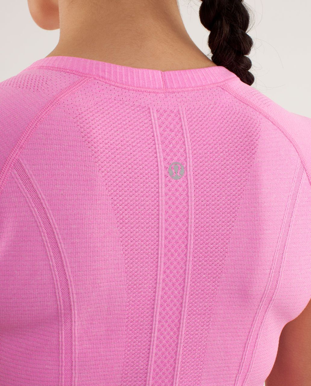 Lululemon Run:  Swiftly Tech Short Sleeve - Raspberry Glo Light