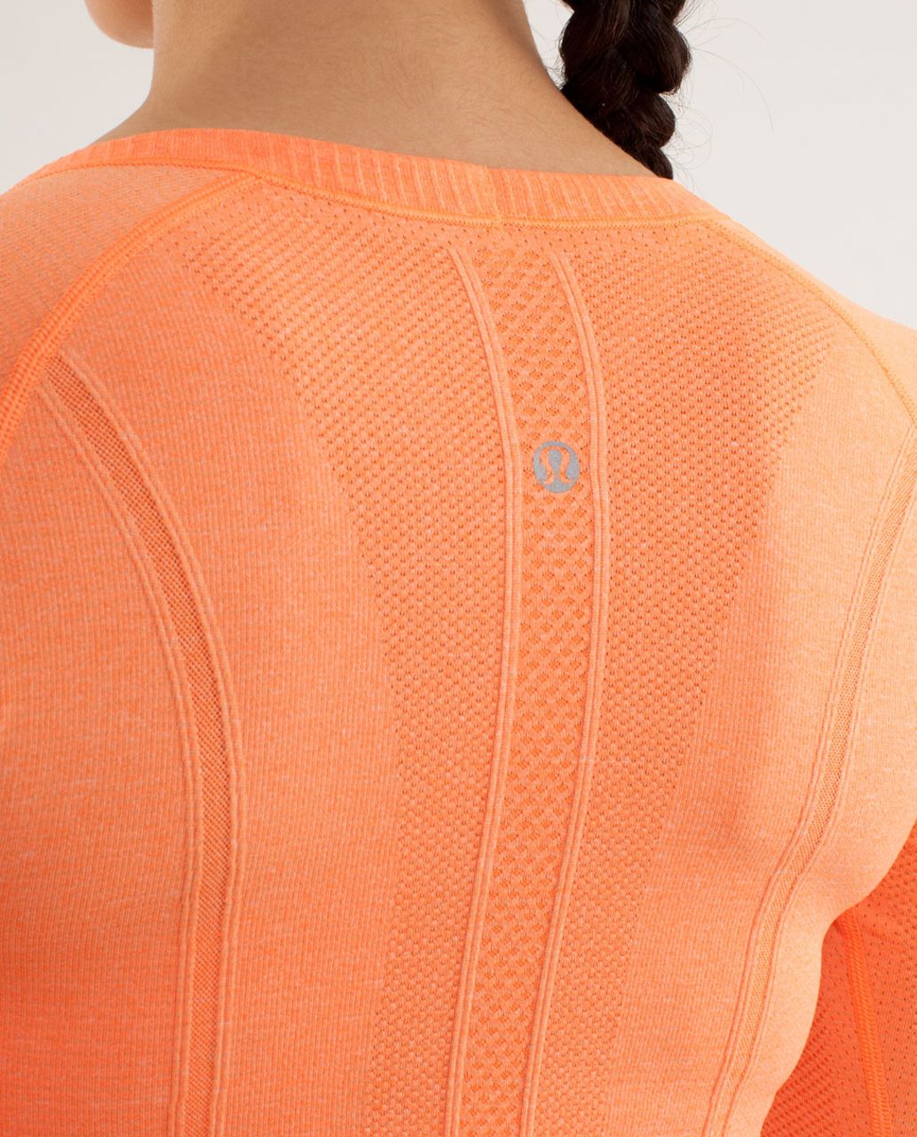 Lululemon Run:  Swiftly Tech Long Sleeve Scoop - Pizzaz