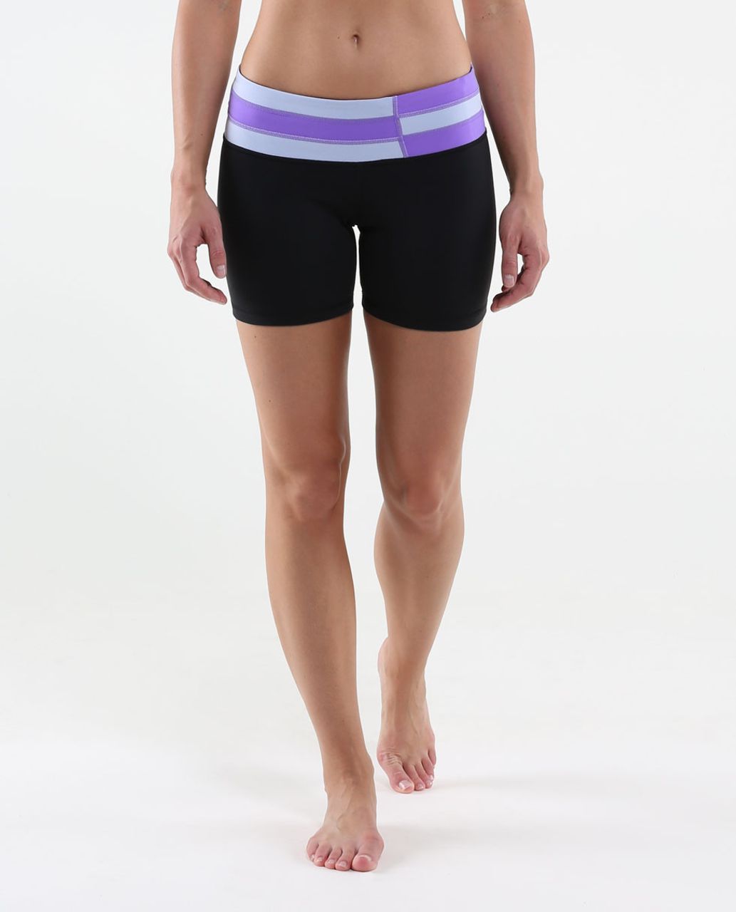 Lululemon Reverse Groove Short (Regular) - Black / Quilt Summer13 5