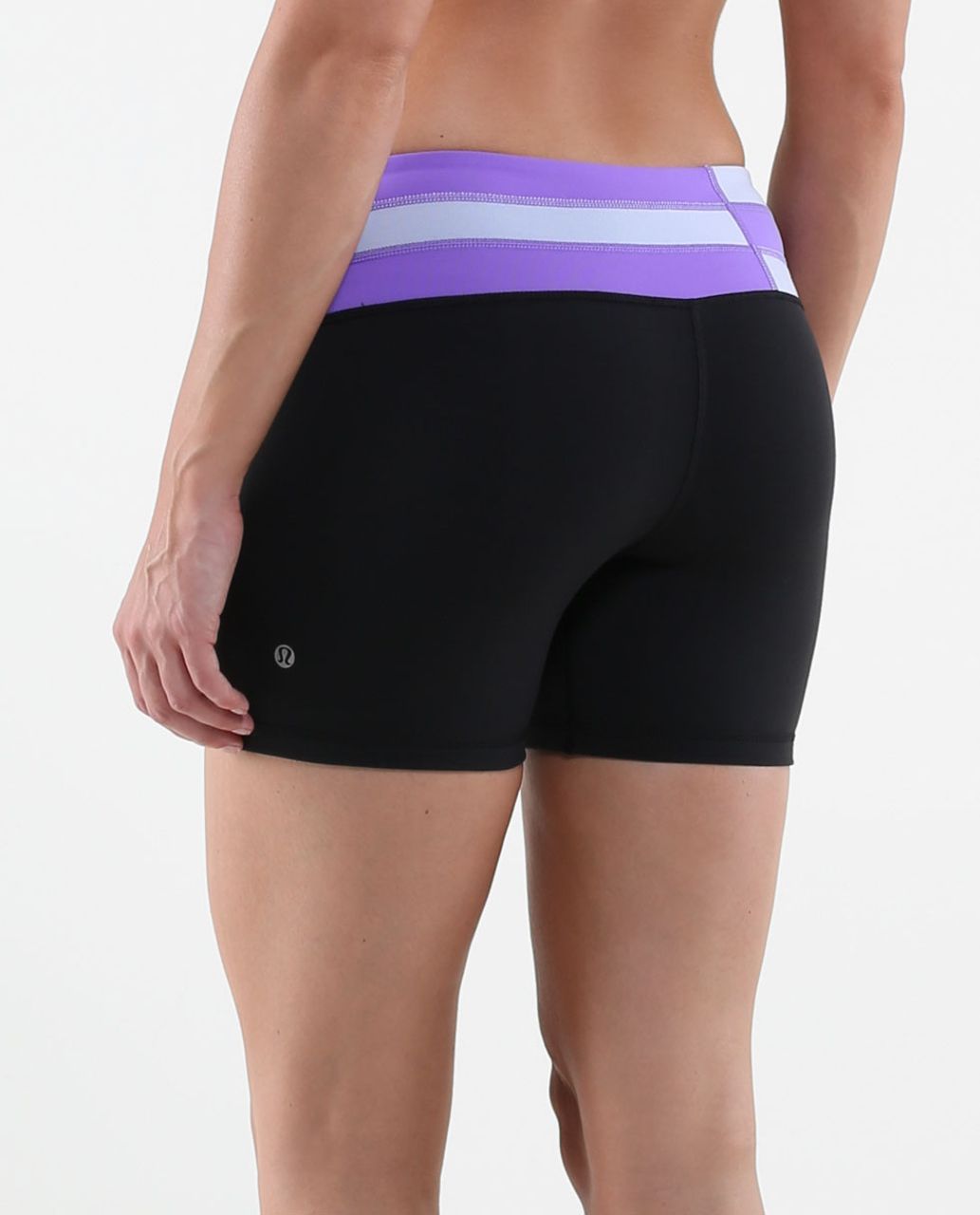 Lululemon Reverse Groove Short (Regular) - Black / Quilt Summer13 5