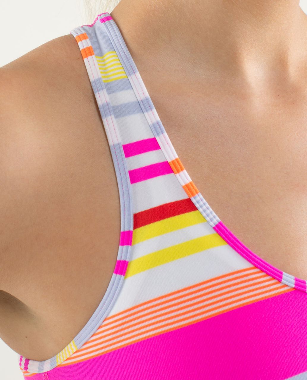 Lululemon Cool Racerback - Groovy Stripe Multi