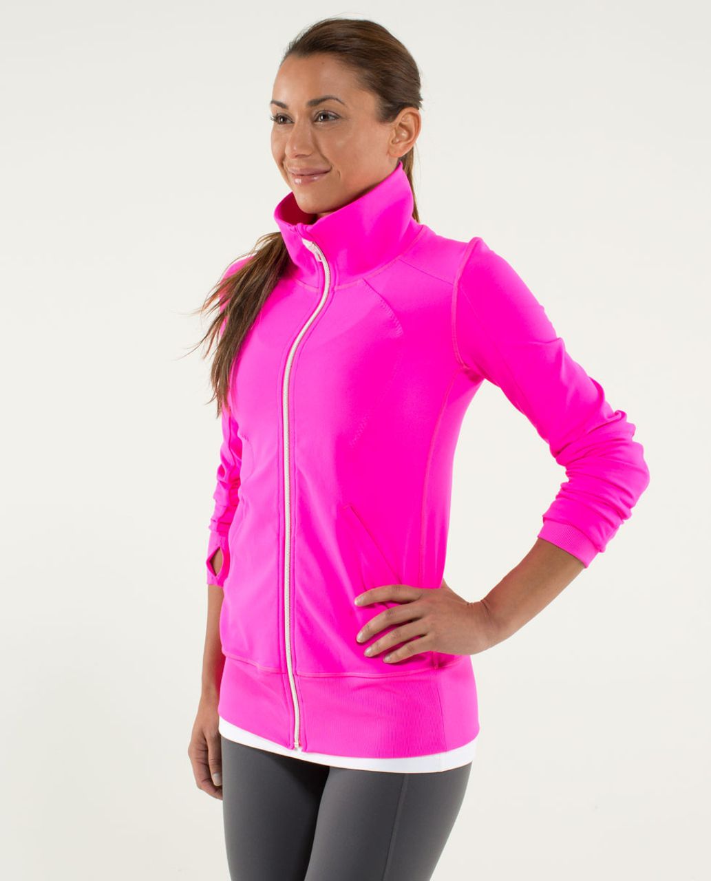 Lululemon Contempo Jacket - Raspberry Glo Light