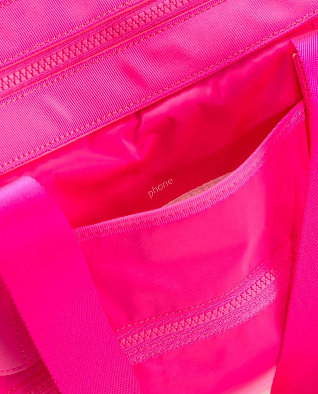 Lululemon Sand To Savasana Duffel - Raspberry Glo Light