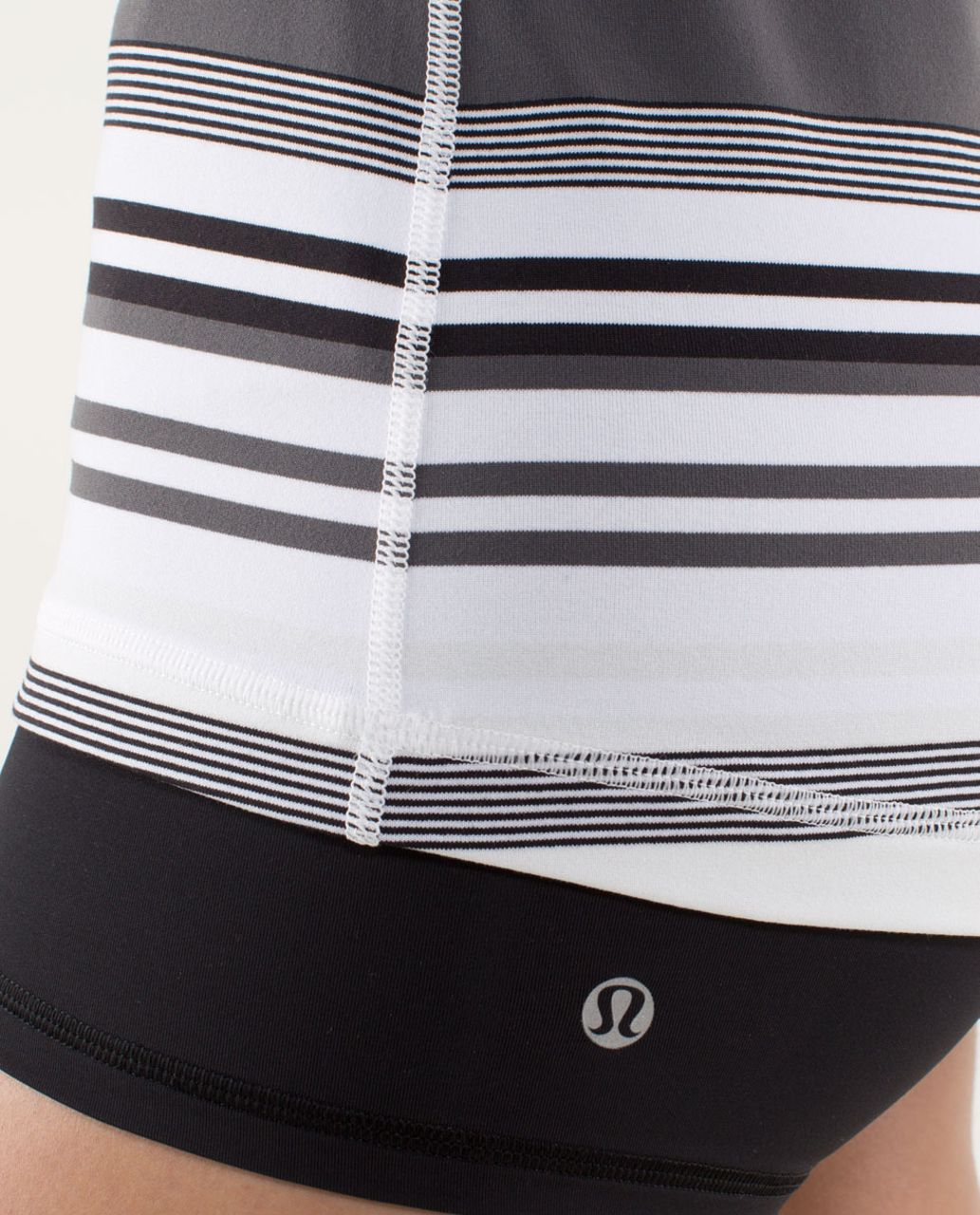 Lululemon Scoop Me Up Tank II - Groovy Stripe Nimbus / White