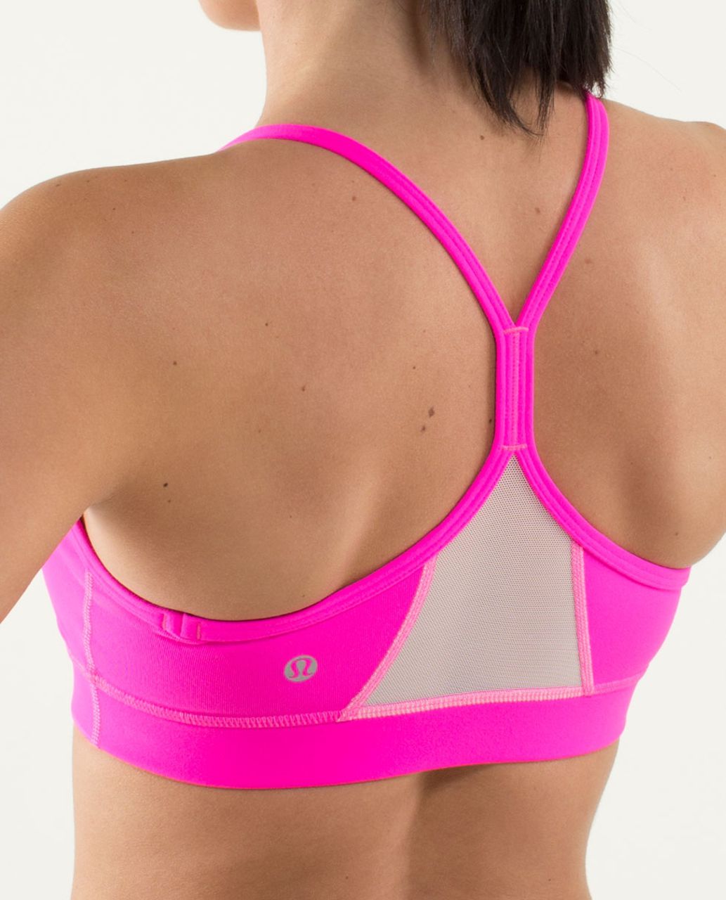 Lululemon Flow Y Bra IV (Second Release) - Raspberry Glo Light