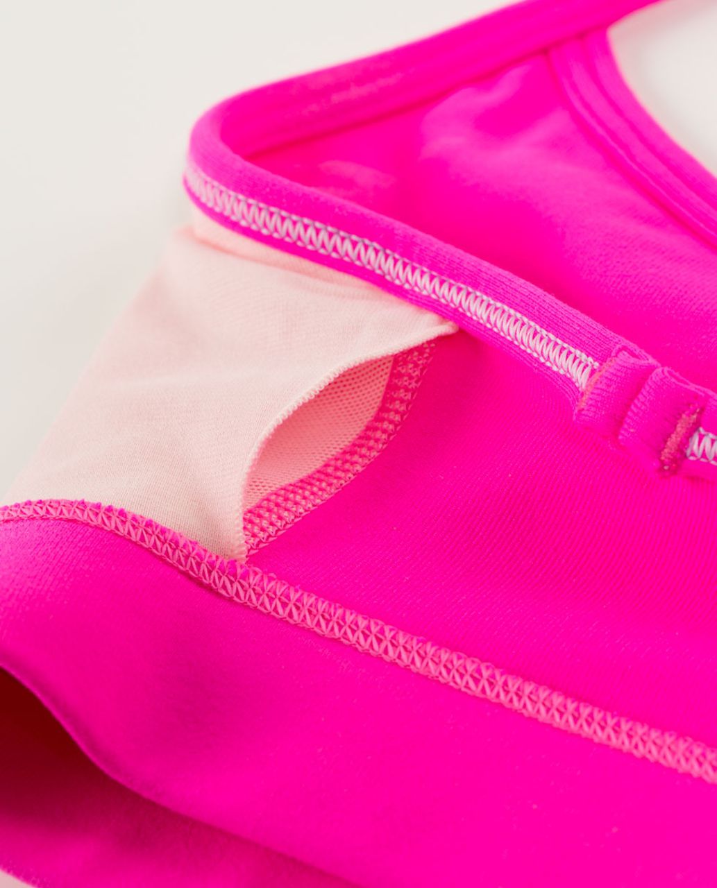 Lululemon Flow Y Bra IV (Second Release) - Raspberry Glo Light