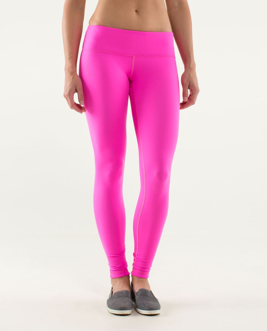 Lululemon Wunder Under Pant *Reversible - Black / Raspberry Glo Light - lulu  fanatics