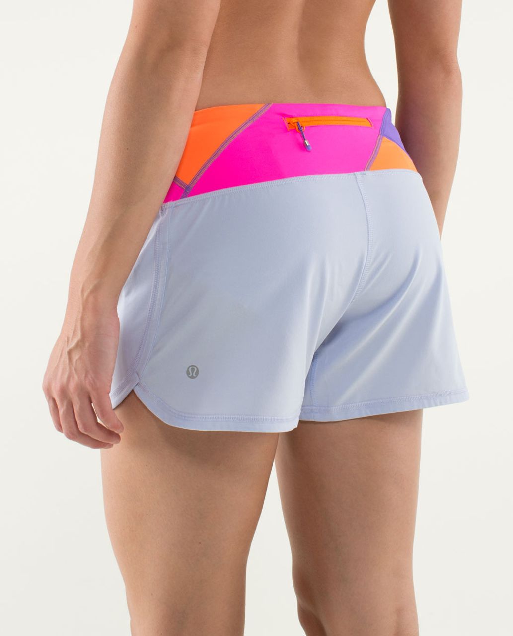 Lululemon Groovy Run Short - Cool Breeze / Quilt Summer13 3