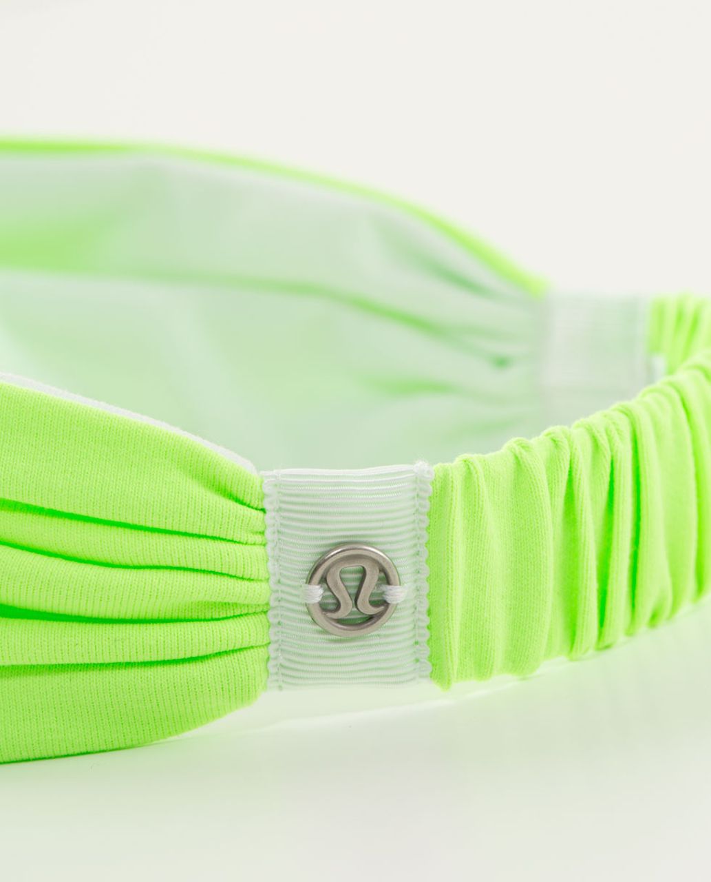 Lululemon Bang Buster Headband *Reversible - Zippy Green / White