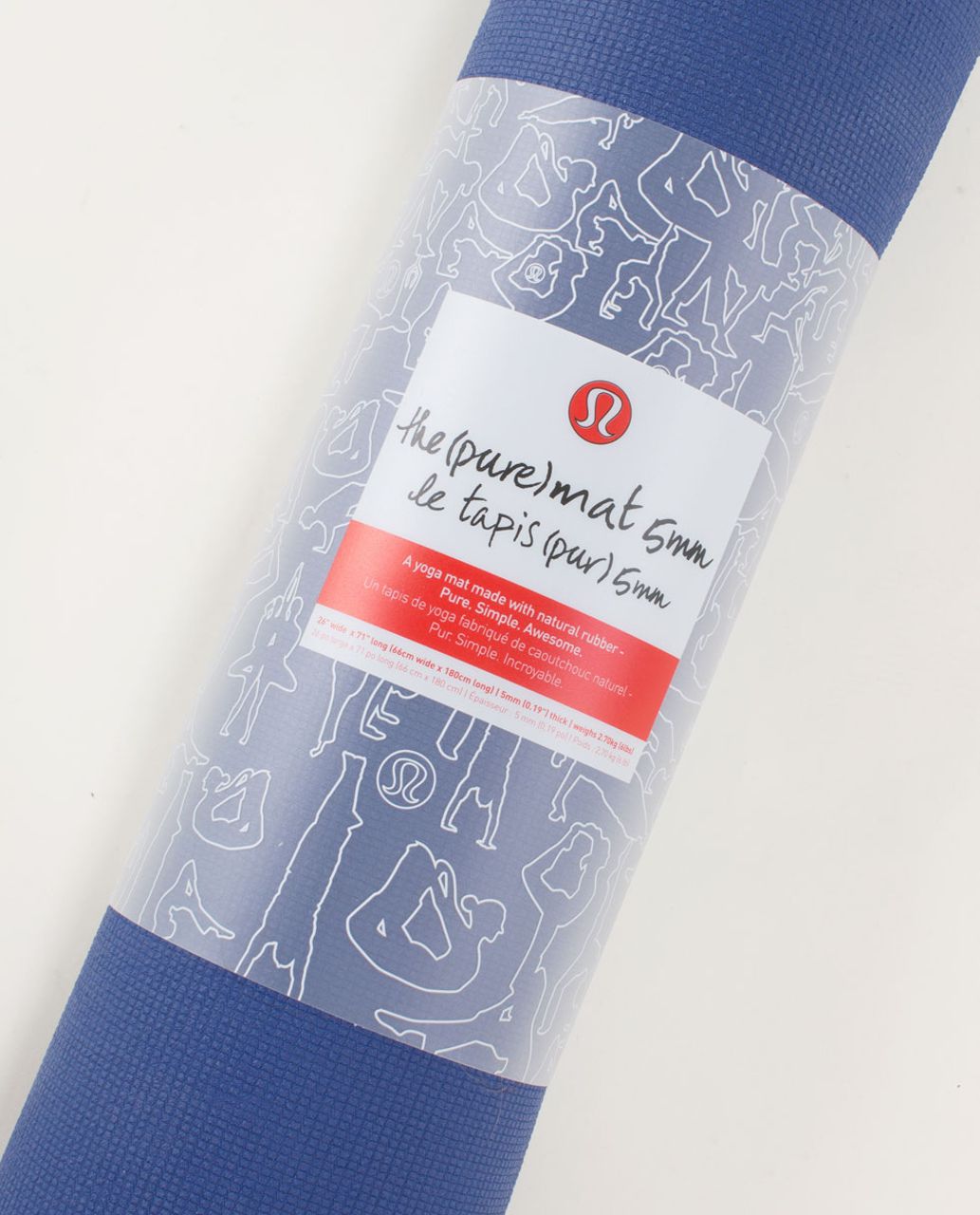 Lululemon The Pure Mat 5mm - Hampton Blue