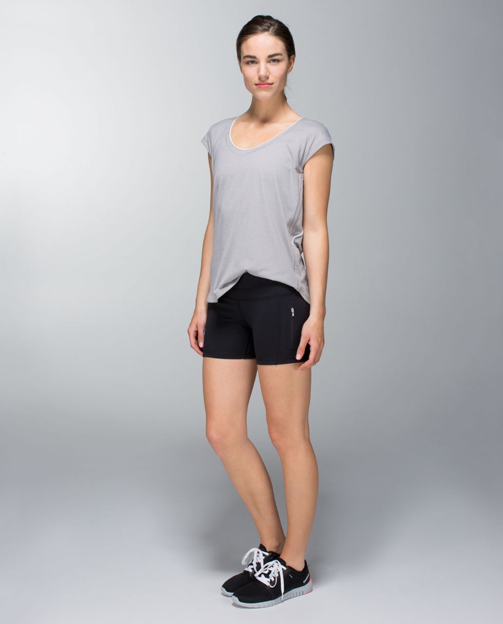 Lululemon Run: Fast Track Short - Black - lulu fanatics