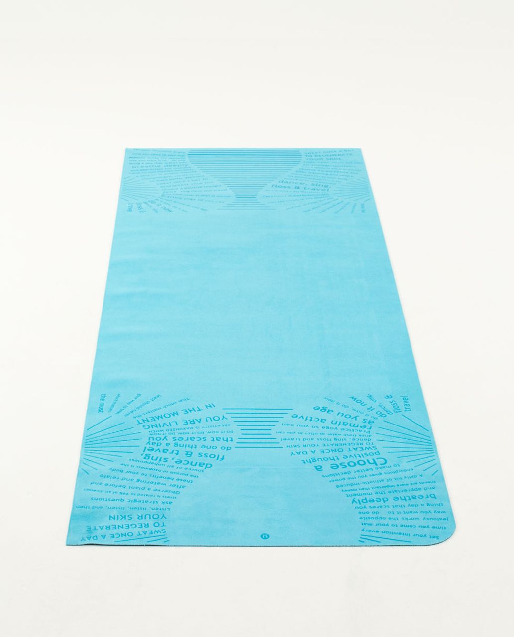 Lululemon The (Towel) Mat - Spry Blue / Deep Coal