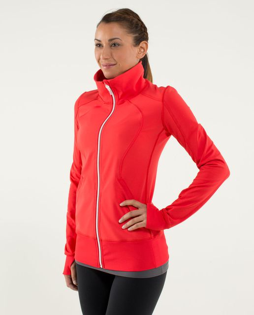 Love Red Contempo Jacket and New Lulu Shoppers - The Sweat Edit