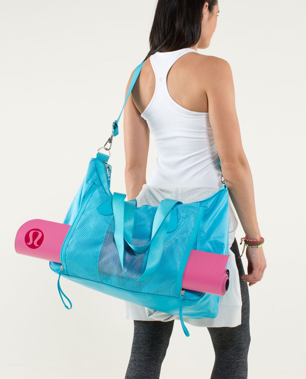 Lululemon Sand To Savasana Duffel - Spry Blue