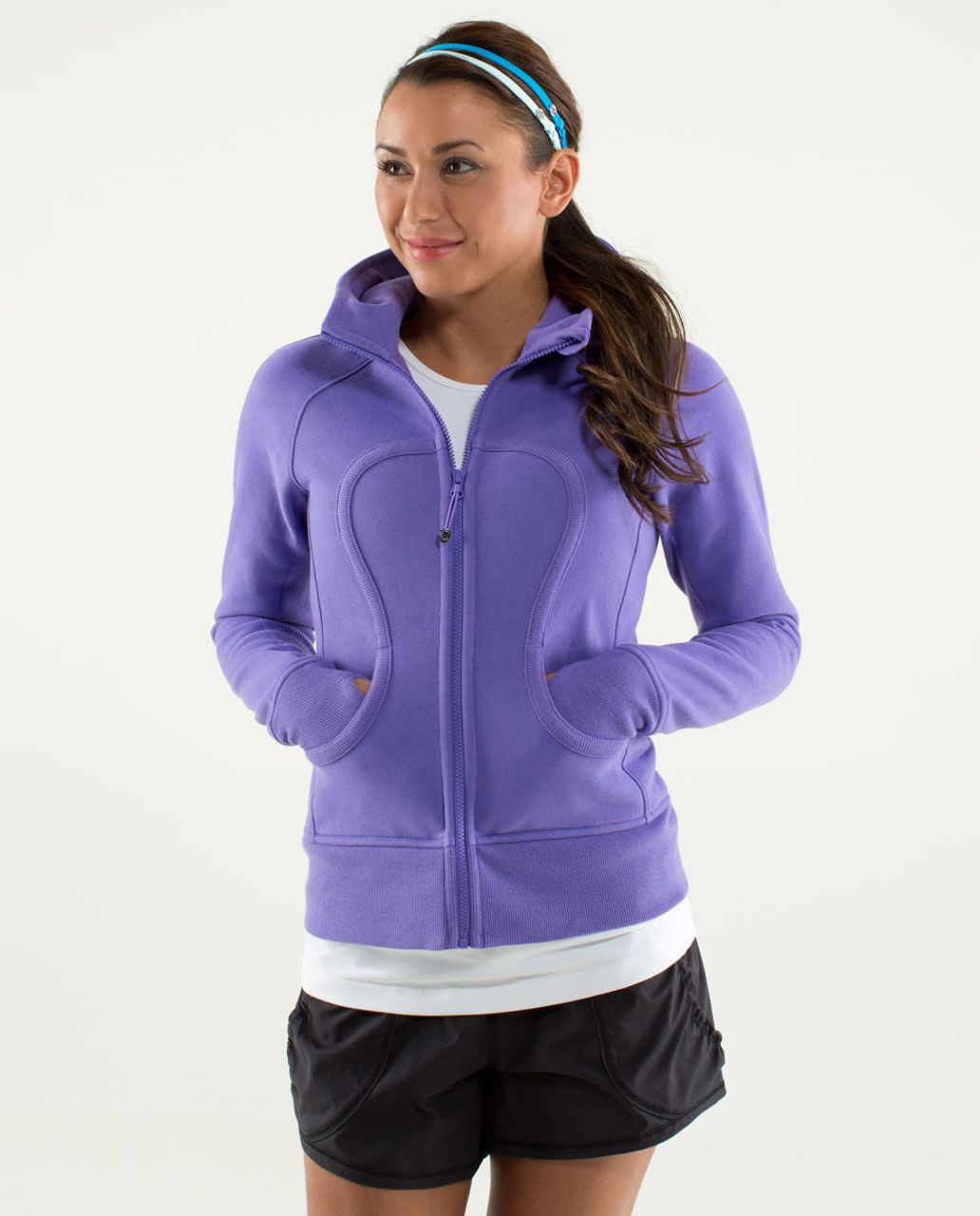 Lululemon Scuba Hoodie *Stretch (Lined Hood) - Power Purple