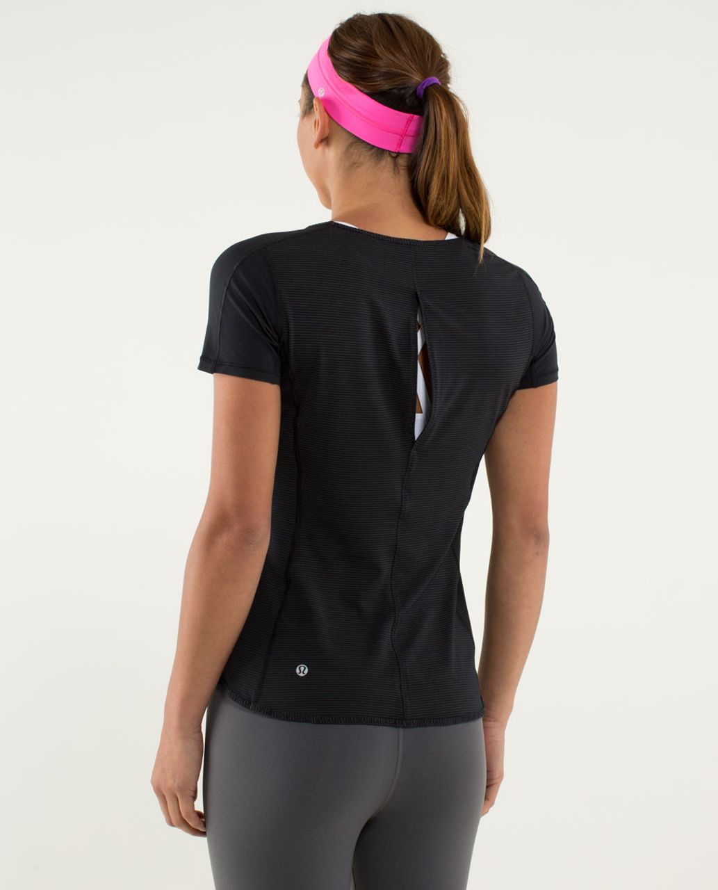 Lululemon Run:  Fast Track Short Sleeve - Black