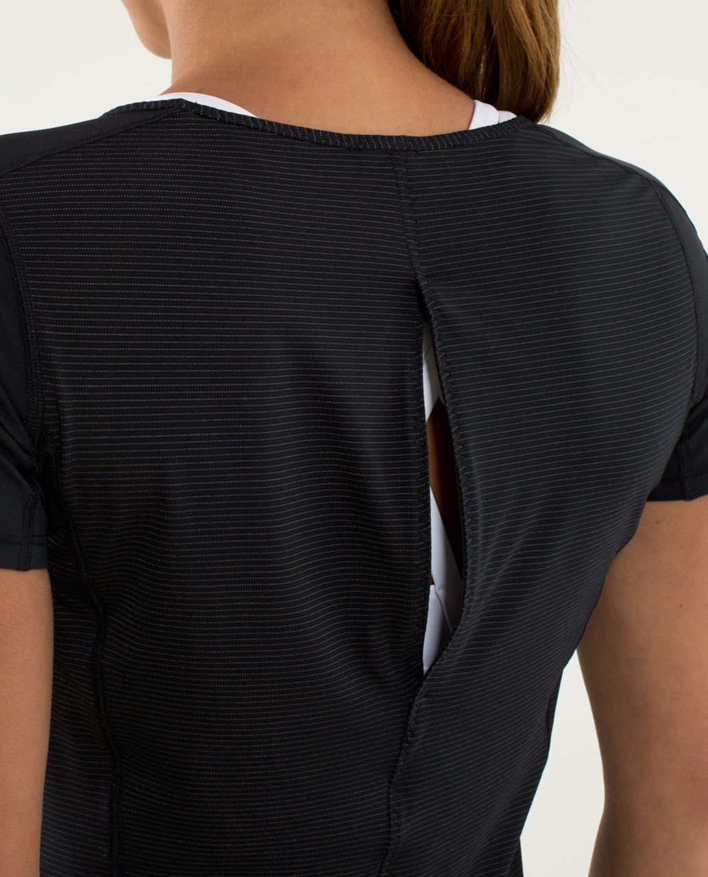 Lululemon Run:  Fast Track Short Sleeve - Black