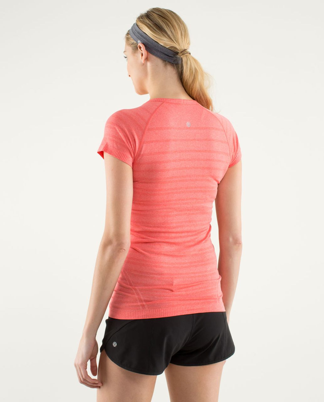 Lululemon Run:  Swiftly Tech Short Sleeve - Love Red